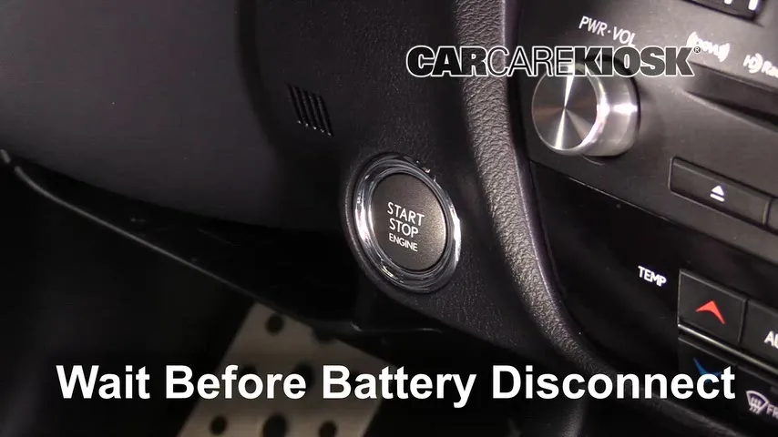 2016 Lexus RX350 3.5L V6 Batterie Changement